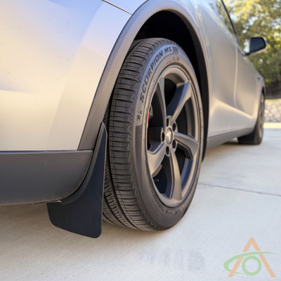 Premium mudflaps for the Refreshed Tesla Model Y/Juniper