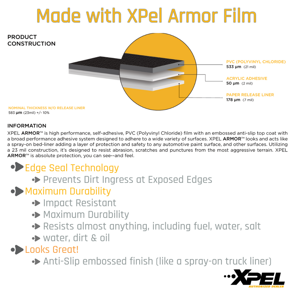 Xpel Armor Door Sill Protectors for Rivian R1T & R1S