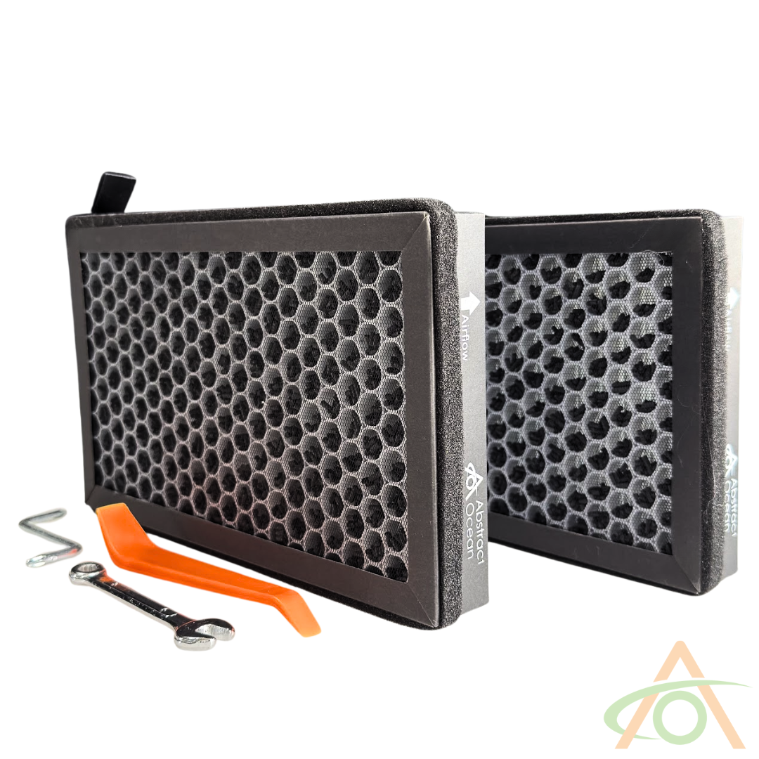 Advanced Activated Carbon Cabin Air Filter Kit for Tesla Model 3 & Y
