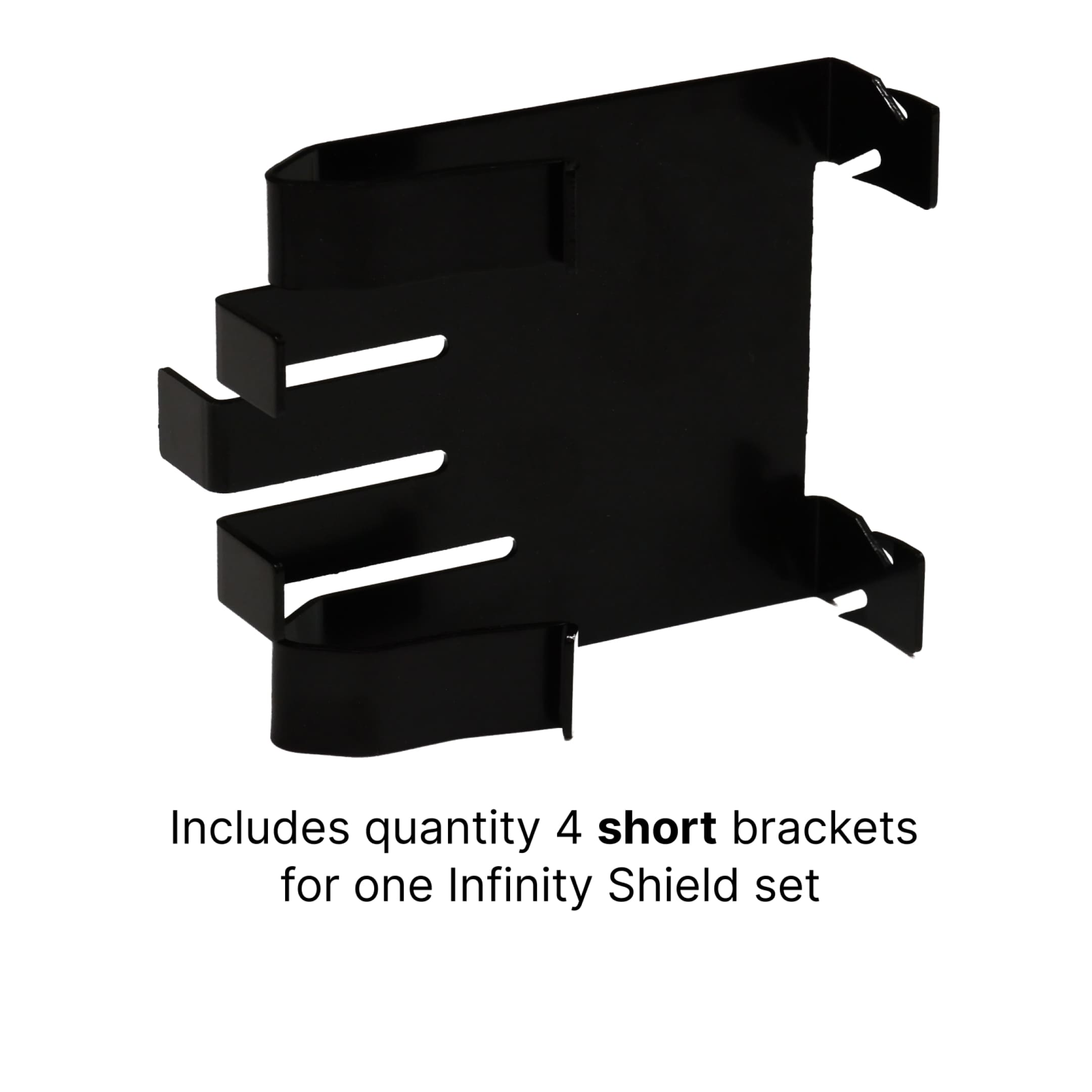 Infinity Shield Replacement Brackets – Spare Mounting Brackets for Garage Door Sensor