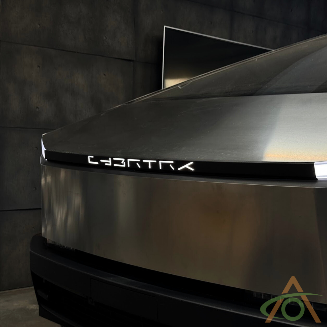 Lightbar Vinyl Decal for the Tesla  Cybertruck - CYBRTRK Design
