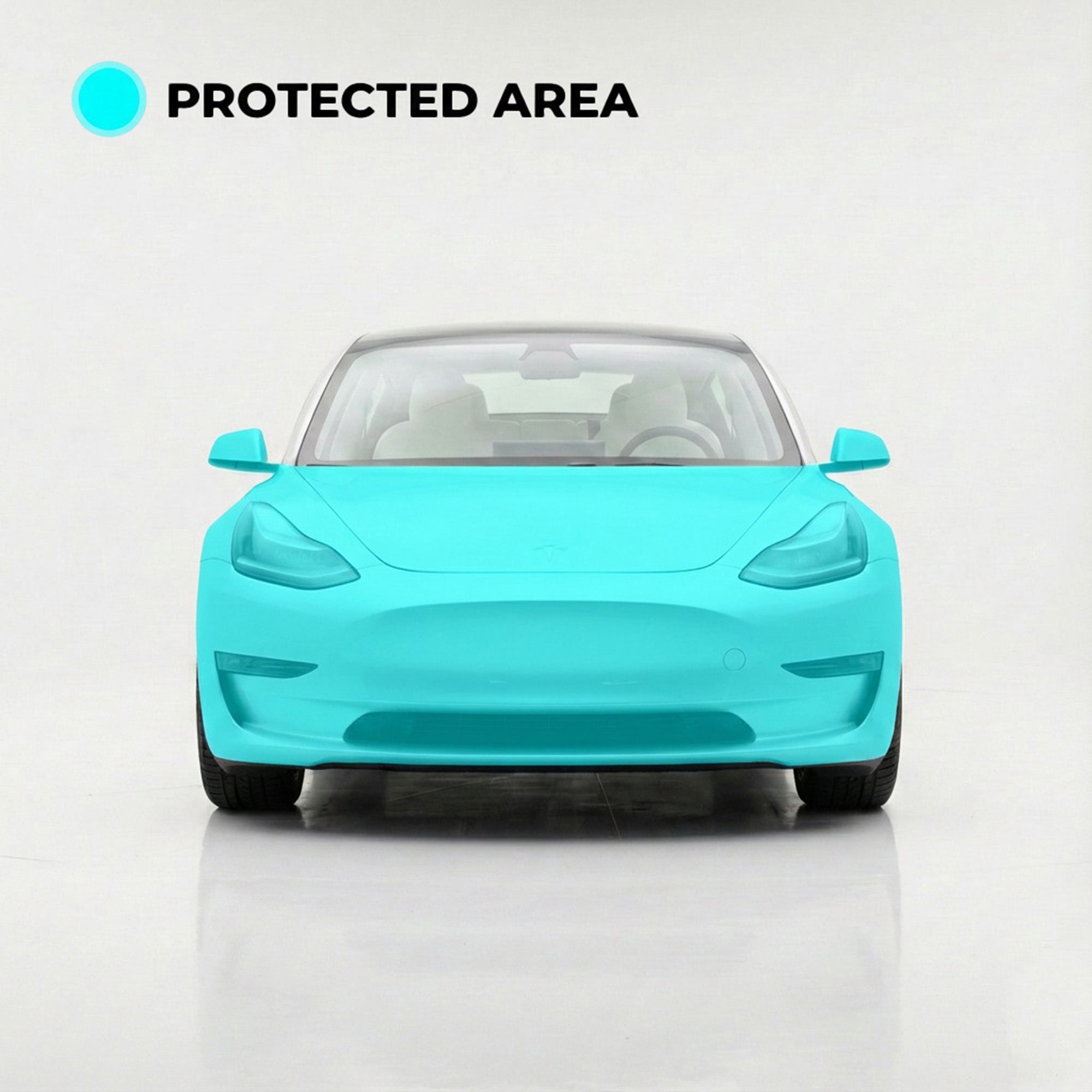 Tesla Model 3 (2018-24) Front Body Pre-Cut PPF Kit for DIY Installation