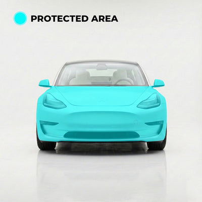 Tesla Model 3 (2018-24) Front Body Pre-Cut PPF Kit for DIY Installation