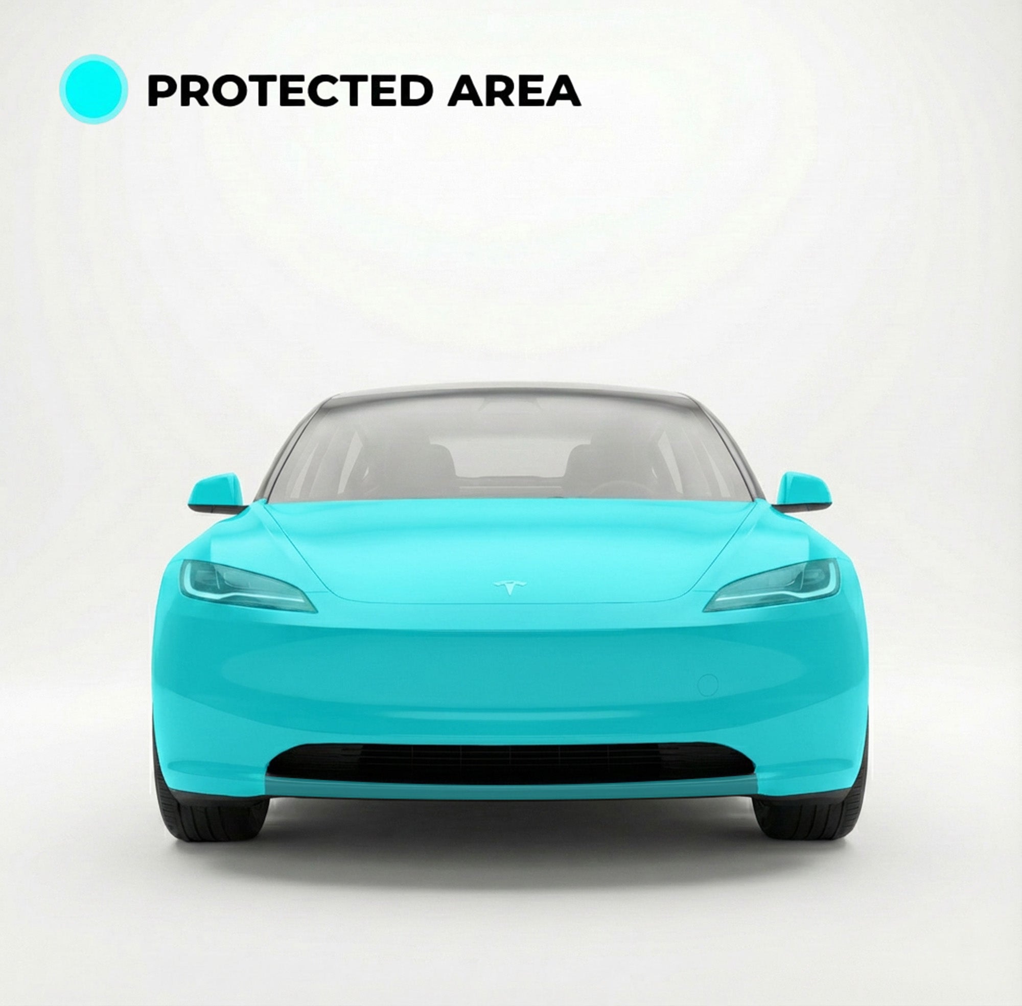 Tesla Refreshed Model 3 (Highland) Standard & Premium Front Body Pre-Cut PPF Kit for DIY Installation