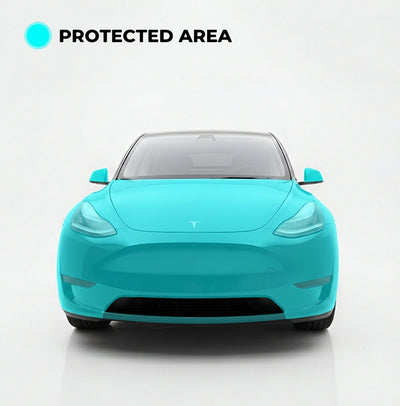 Tesla Model Y (2020-2025) Front Body Pre-Cut PPF Kit for DIY Installation