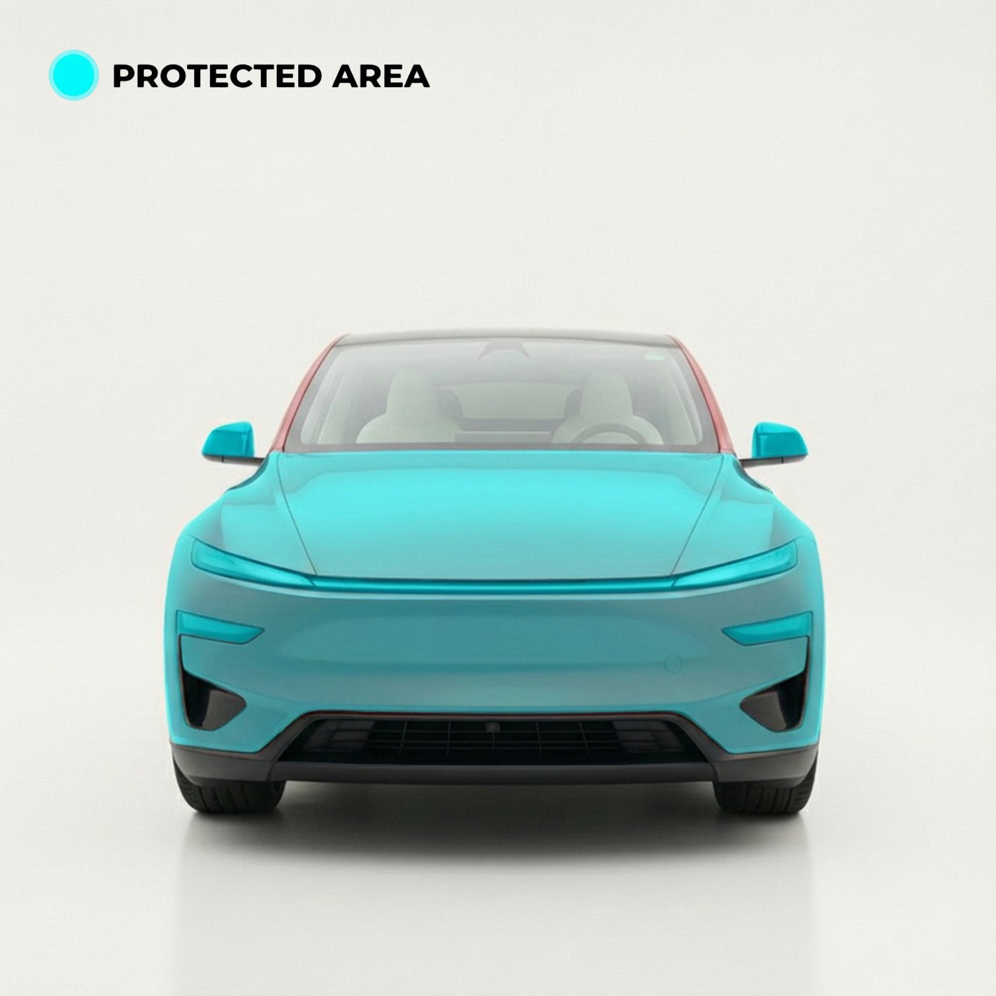 Tesla Refreshed Model Y (Juniper) Performance Front Body Pre-Cut PPF Kit for DIY Installation