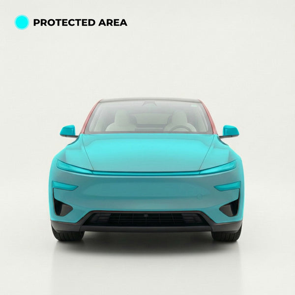 Tesla Refreshed Model Y (Juniper) Performance Front Body Pre-Cut PPF Kit for DIY Installation