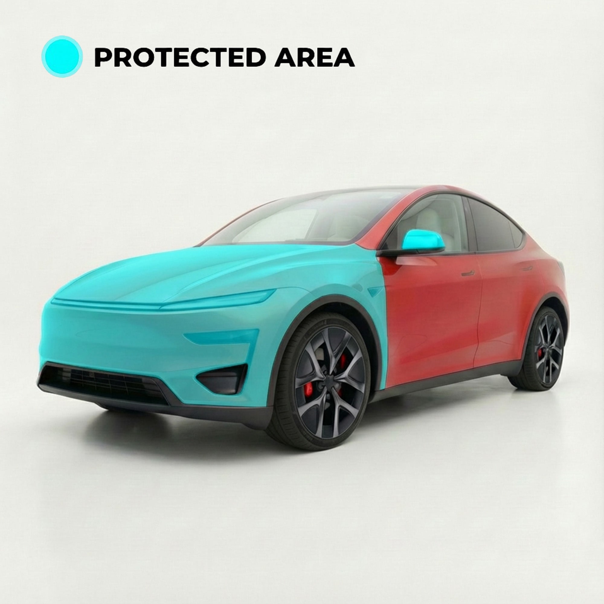 Tesla Refreshed Model Y (Juniper) Performance Front Body Pre-Cut PPF Kit for DIY Installation