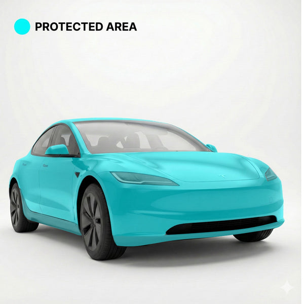 Tesla Refreshed Model 3 (Highland) Standard & Premium Full Body Pre-Cut PPF Kit for DIY Installation