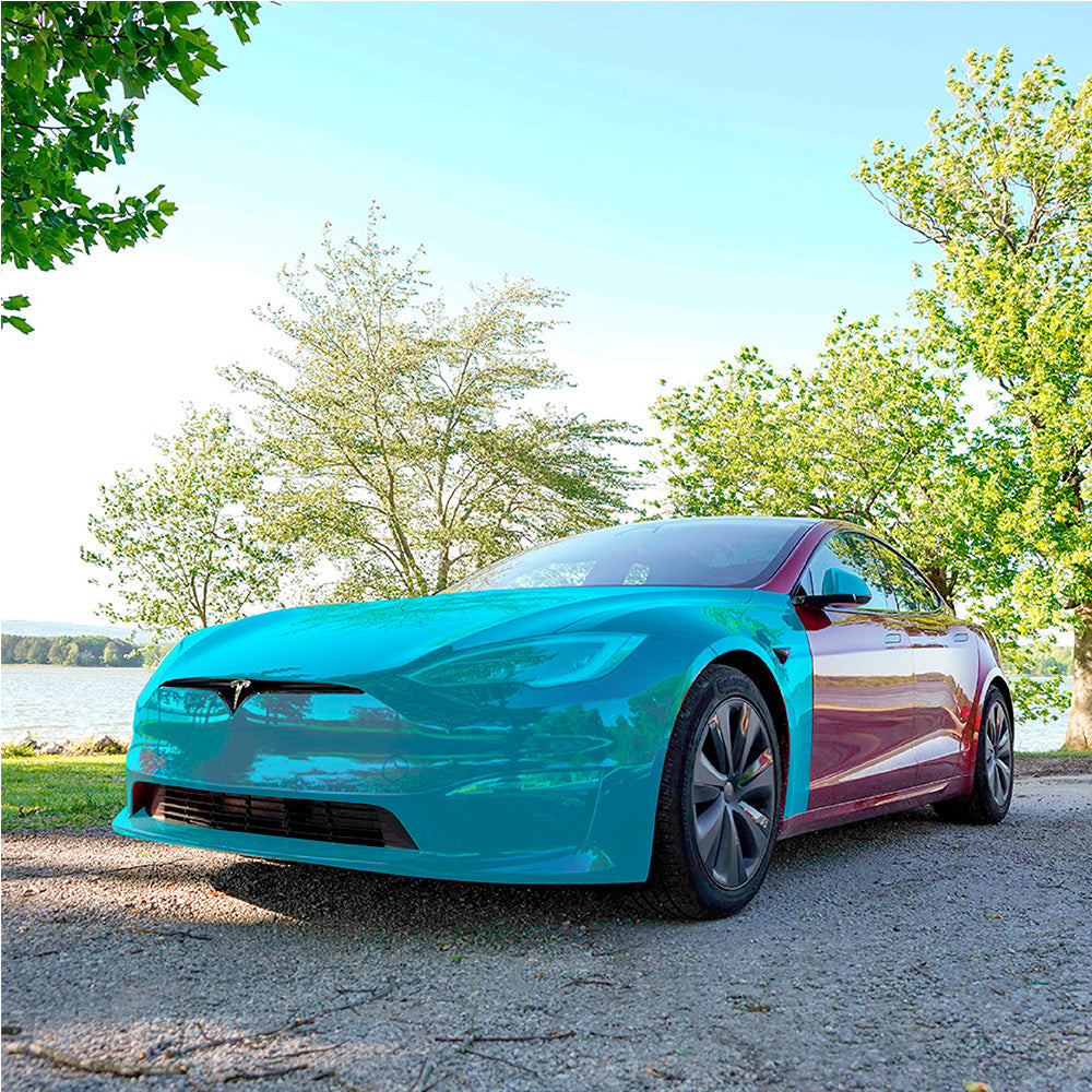 Tesla Model S (2021-2026) Front Body Pre-Cut PPF Kit for DIY Installation