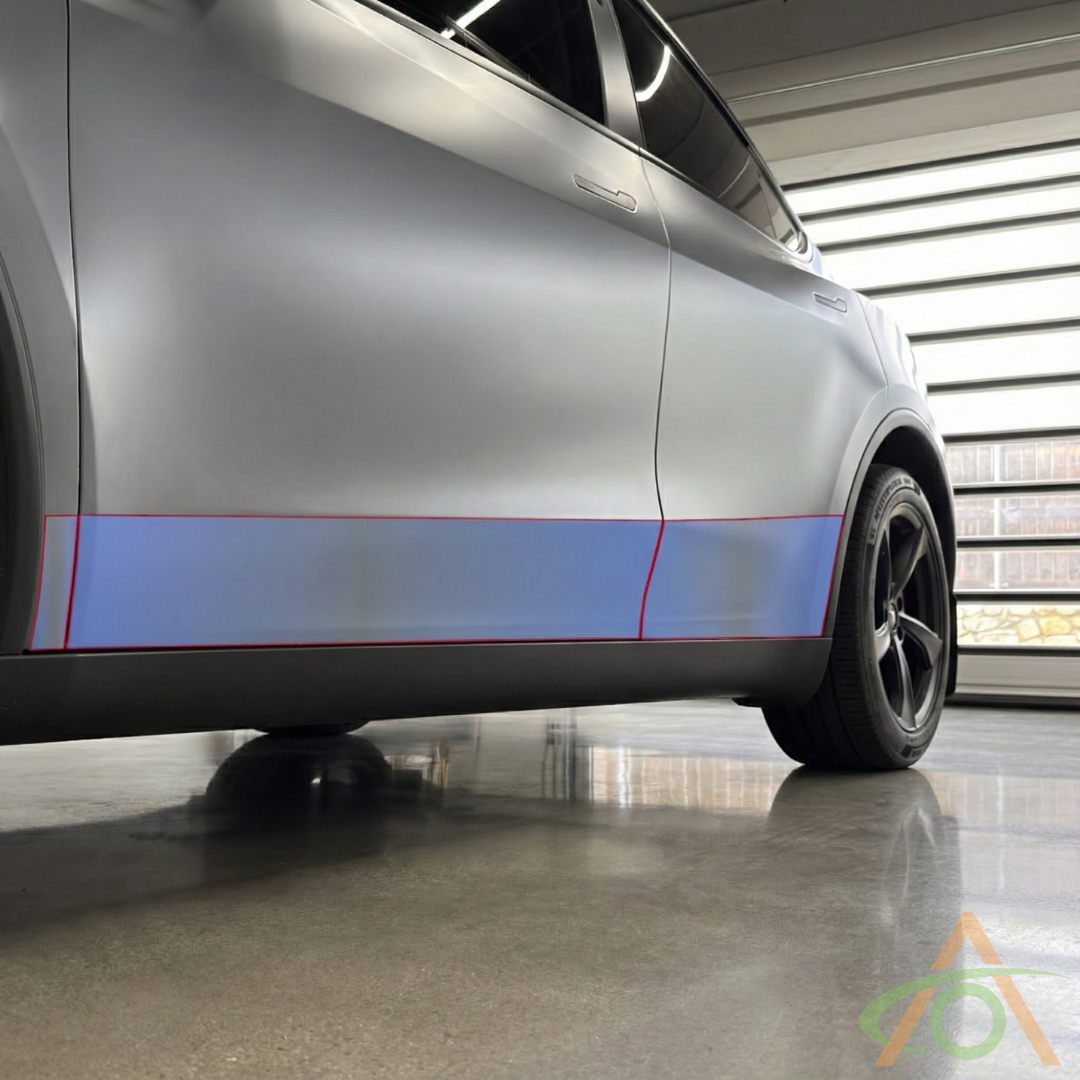 Full Rocker XPEL PPF Kit (lower doors) for Model Y