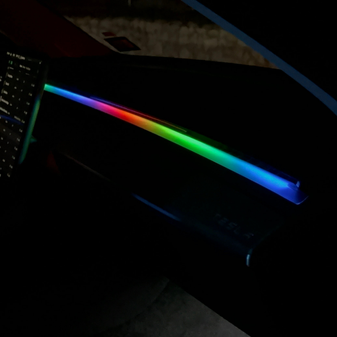 Animated Dash LED Light Strip for Tesla Model 3/Y