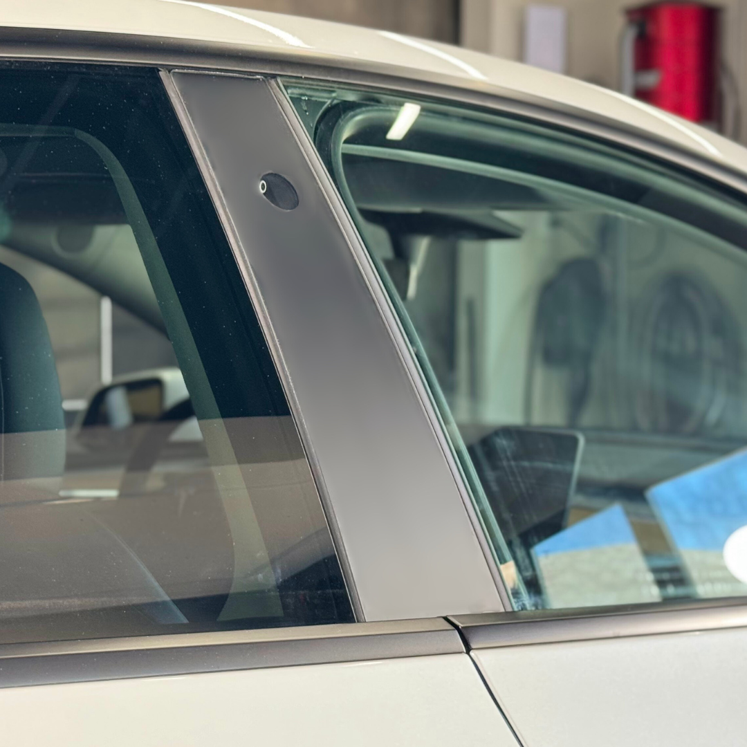 PPF Protection for Tesla Model Y B-Pillars (Satin)