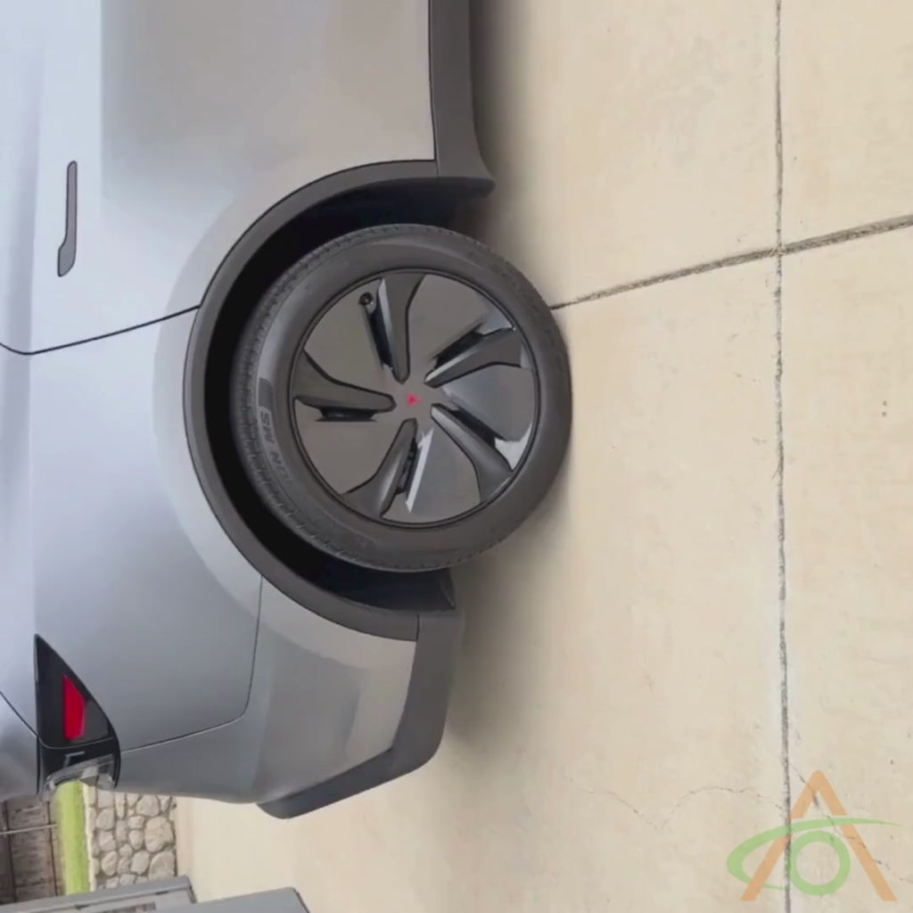 Red 3D Logo Inserts for the Tesla Refreshed Model Y (Juniper)