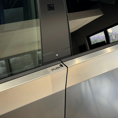 "Push" Door Fingerprint Guards for Cybertruck