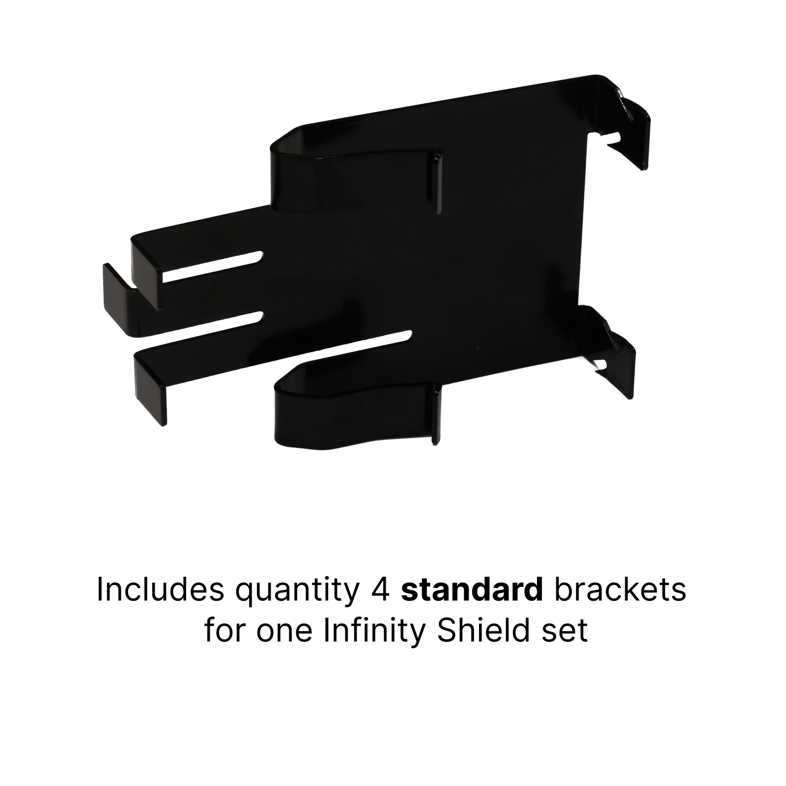 Infinity Shield Replacement Brackets – Spare Mounting Brackets for Garage Door Sensor