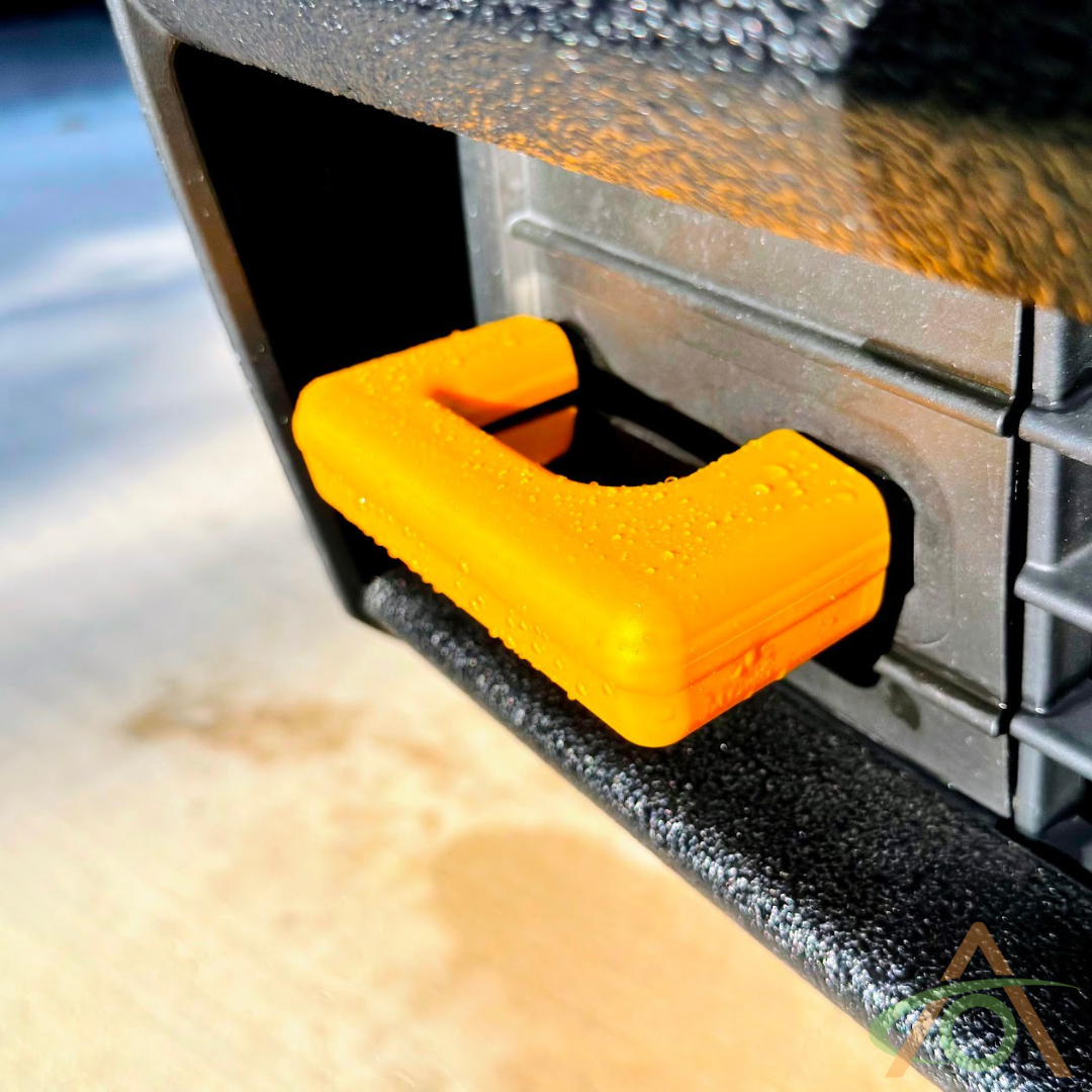 Silicone Hook Covers for Cybertruck (orange/yellow)