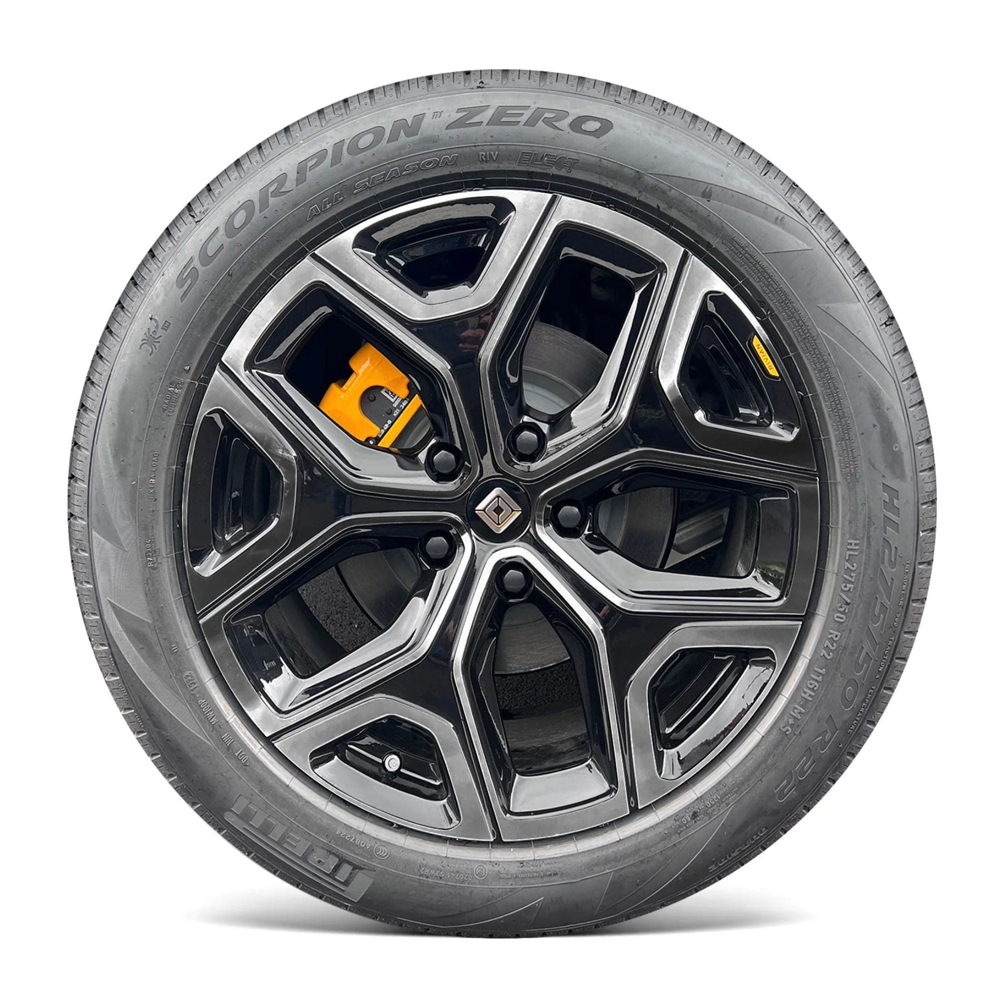 Wheels Vinyl Covers for Rivian R1T & Rivian R1S - Chrome Delete