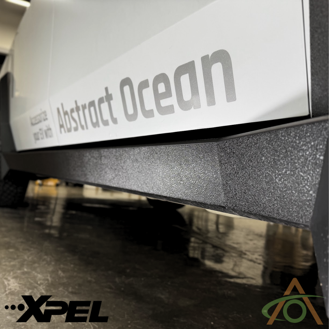 Xpel Armor Protection for the Cybertruck Rocker Trim