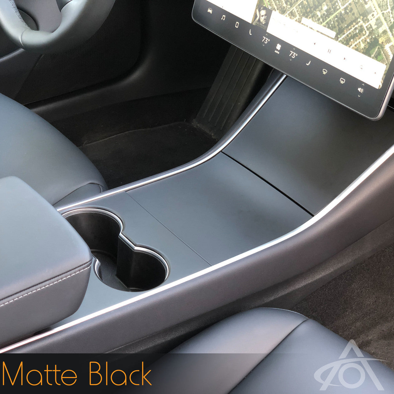 Vinyl Center Console Wrap for Tesla Model Y & 3