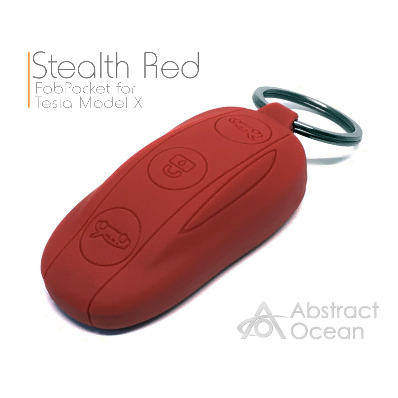 Silicone FobPockets for Model X (Keyring)