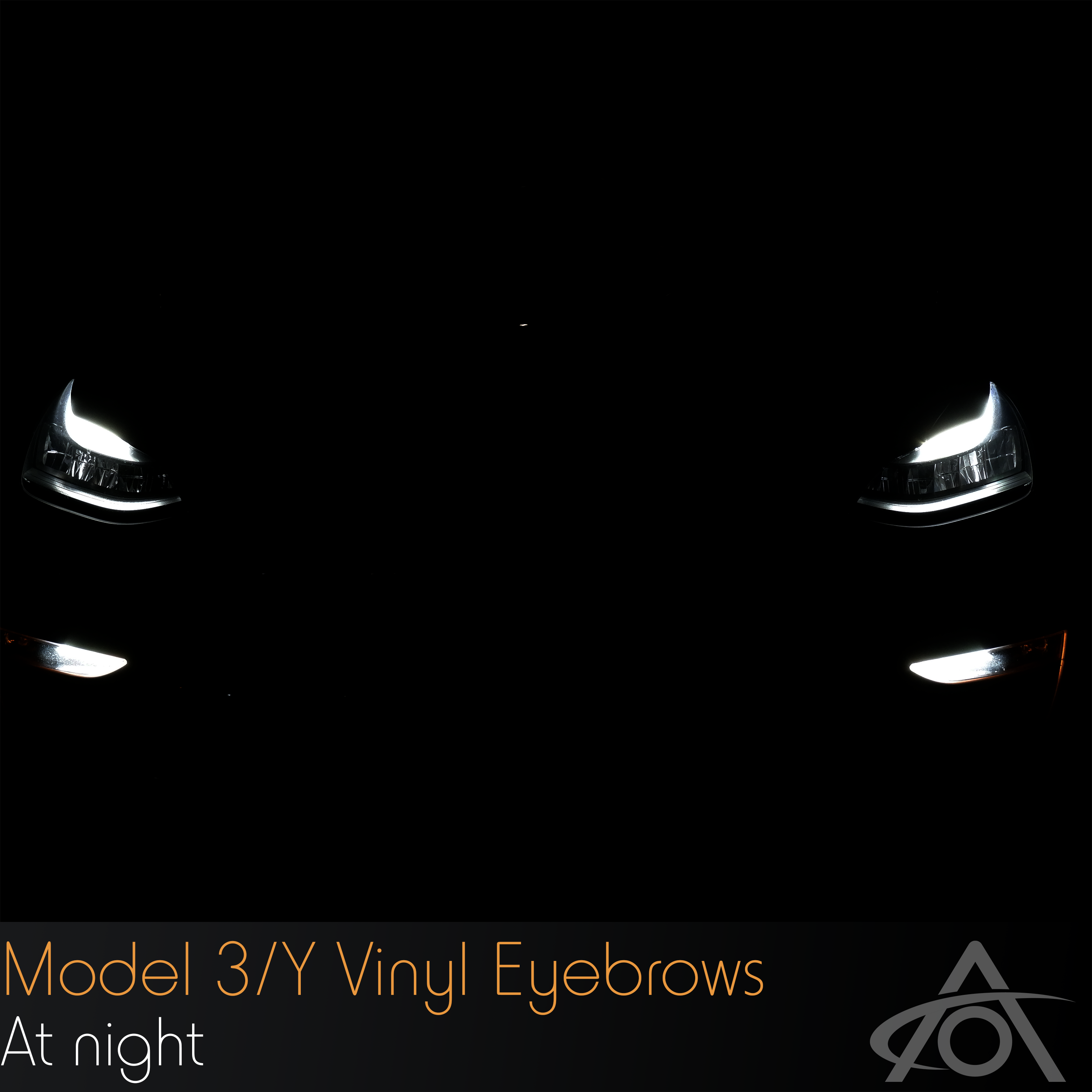 WS Model 3/Y Eyebrows (Bulk packed)