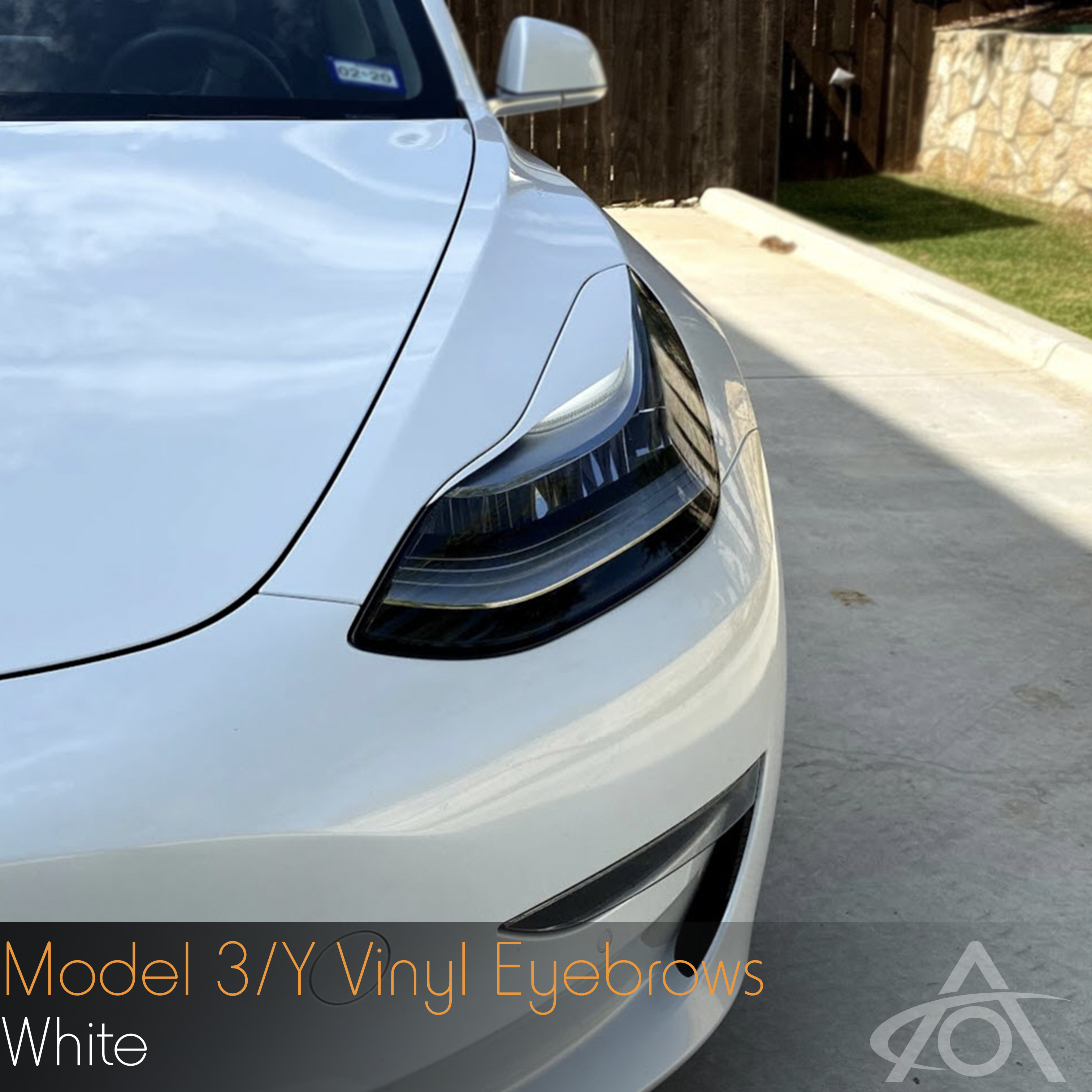 Model 3/Y Eyebrows (headlight decals)