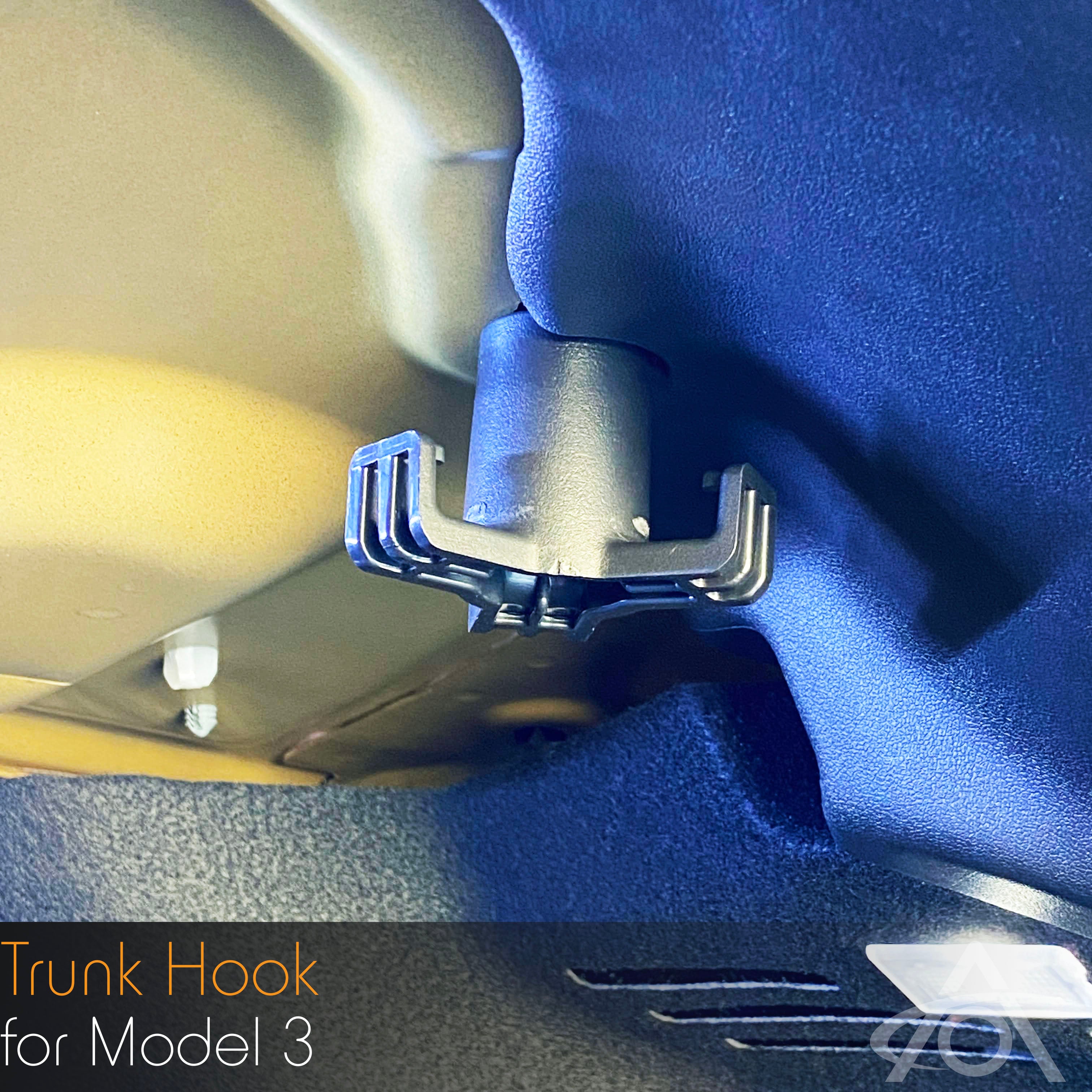 Trunk hook for Model 3